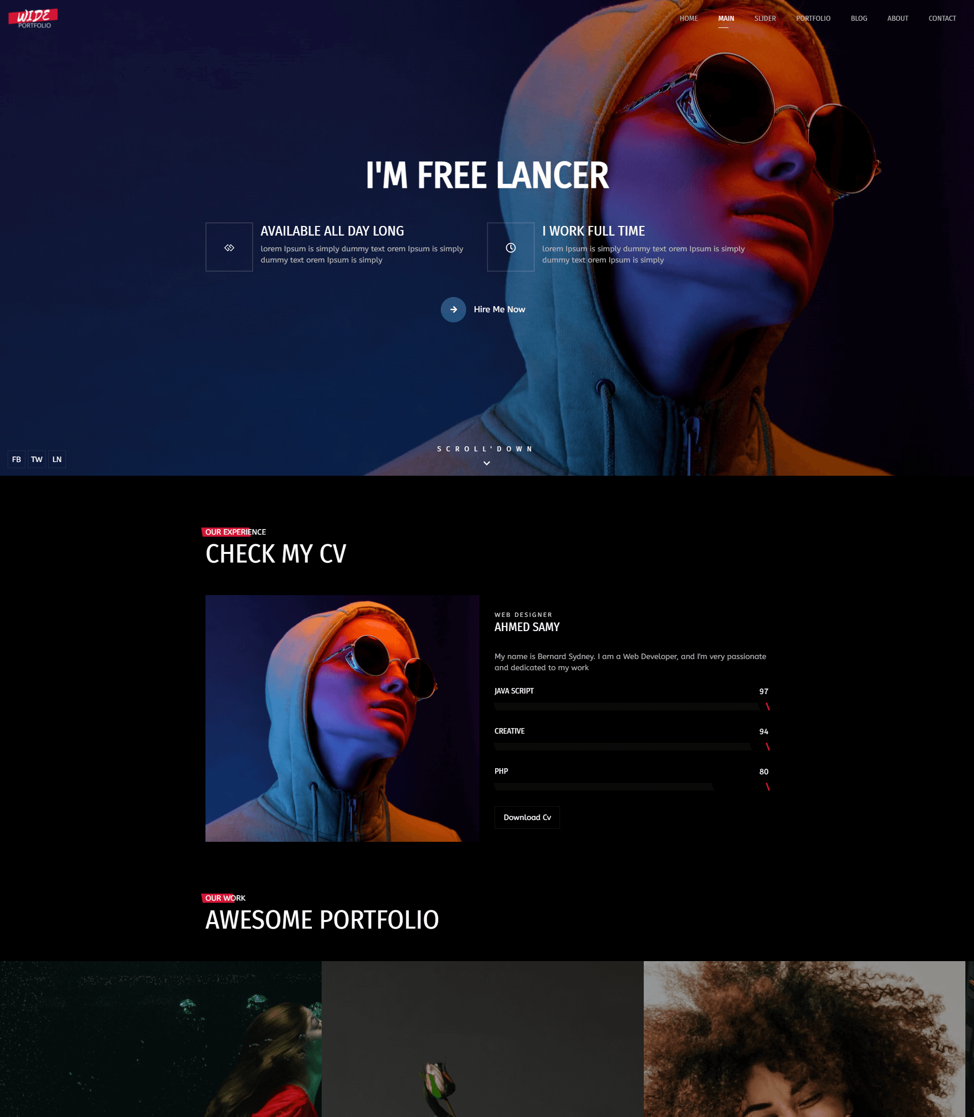 page